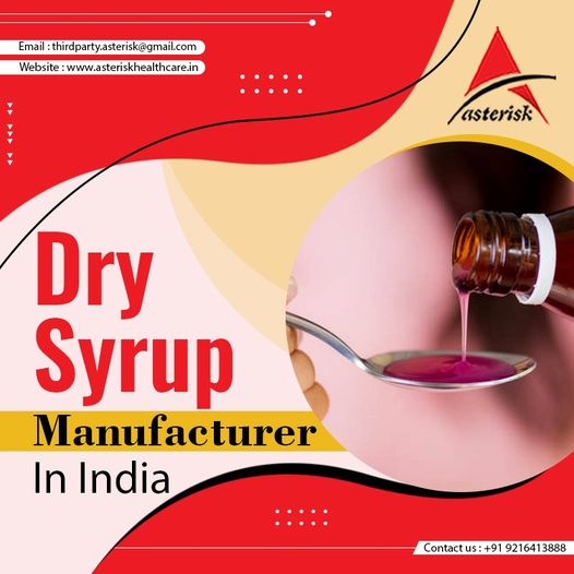 Dry Syrup Manufacturing Company in India