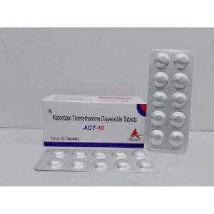 Ketorolac Tromethamine Dispersible Tablets